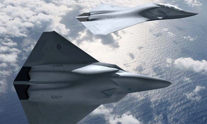 Could the F-55 Be America’s Next Carrier-Based Fighter? Trump Teases New Twin-Engine Jet