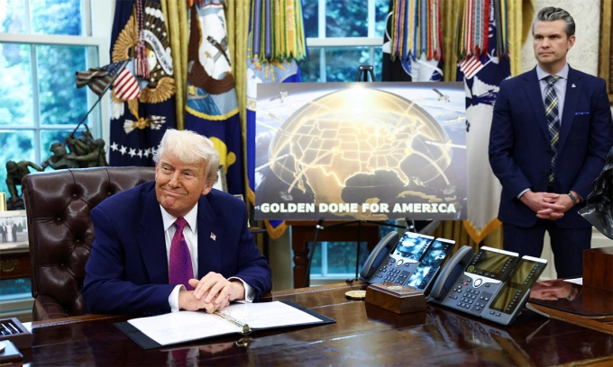 Trump Unveils $175 Billion “Golden Dome” Missile Defense Project