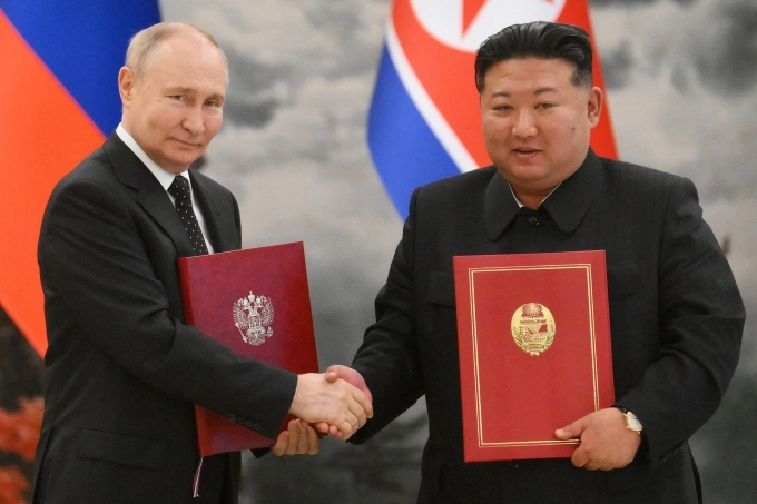 Putin Thanks North Korea for Sending Troops to Support Russian Forces
