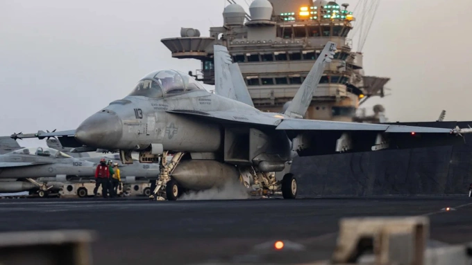Second U.S. Fighter Jet Lost Over Red Sea in a Week