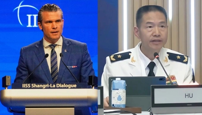 U.S. and China Trade Blame at Shangri-La Dialogue