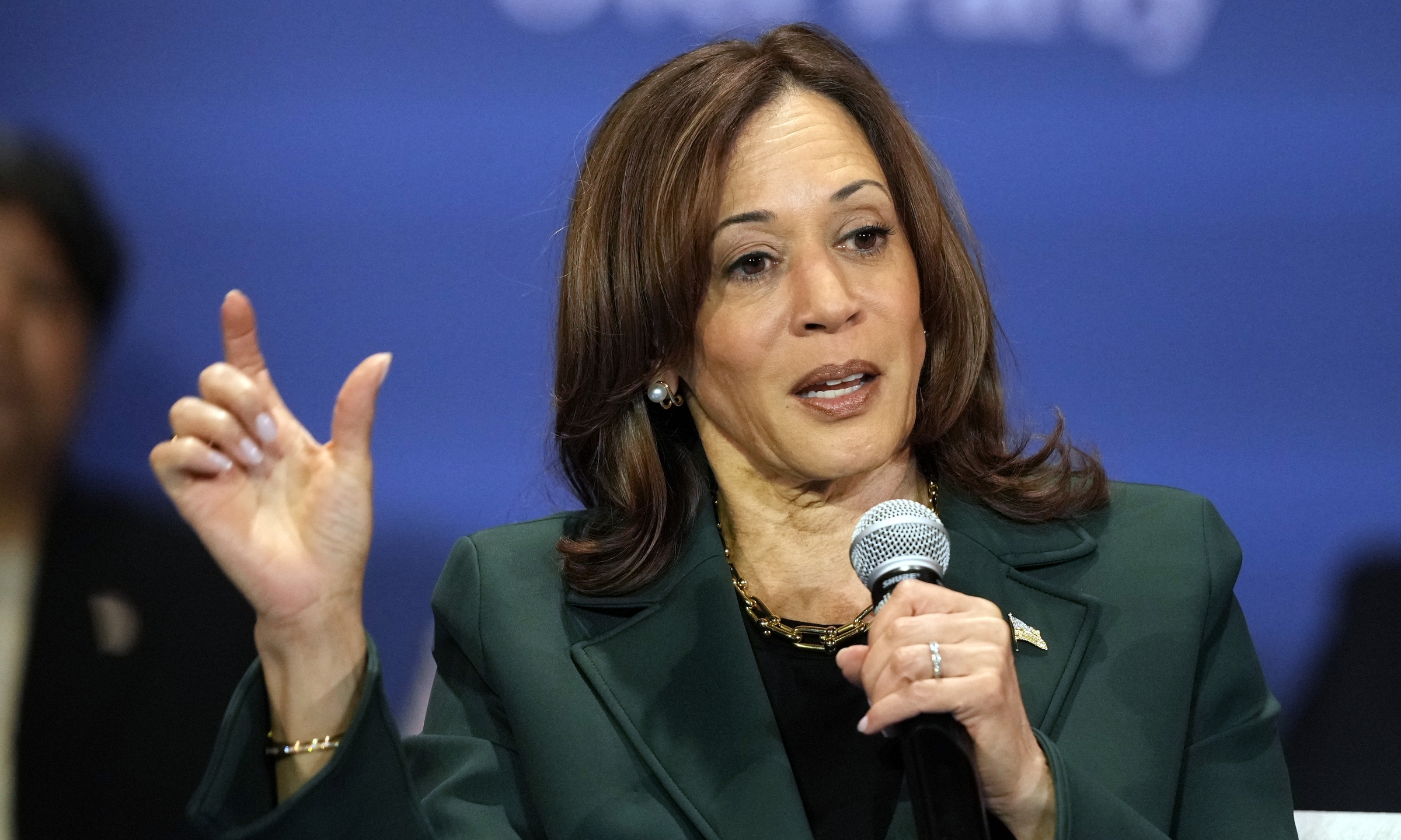 Vice President Harris is concerned about the scenario of Trump declaring victory