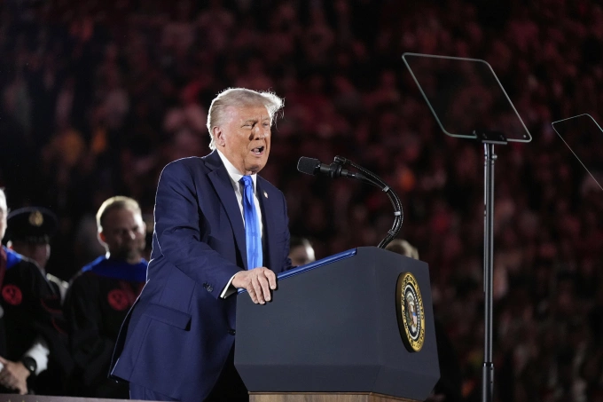 Trump Says U.S. Economy Will Be Fine in the Long Run Despite Recession Fears