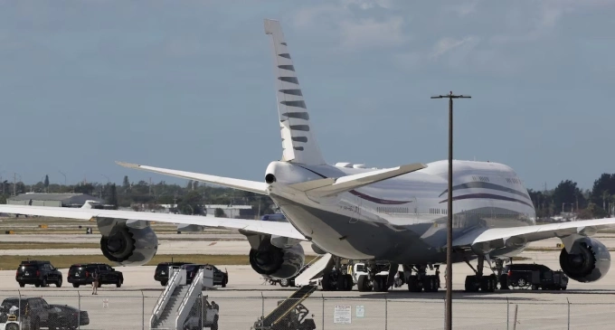 U.S. to Refurbish Old Qatari Jet as Backup Air Force One for Trump