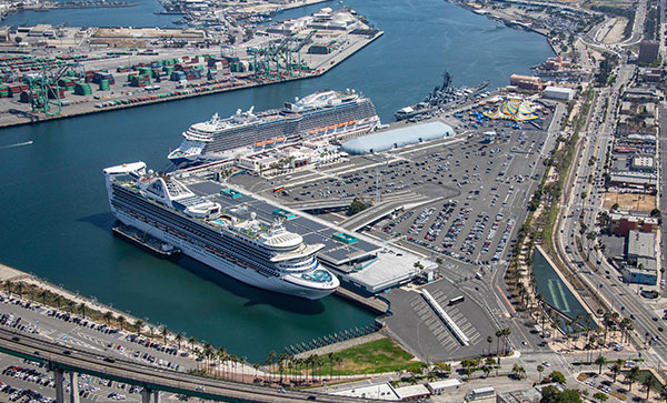 San Pedro cruise terminal - 100 Swinford St, Wilmington, CA 90731